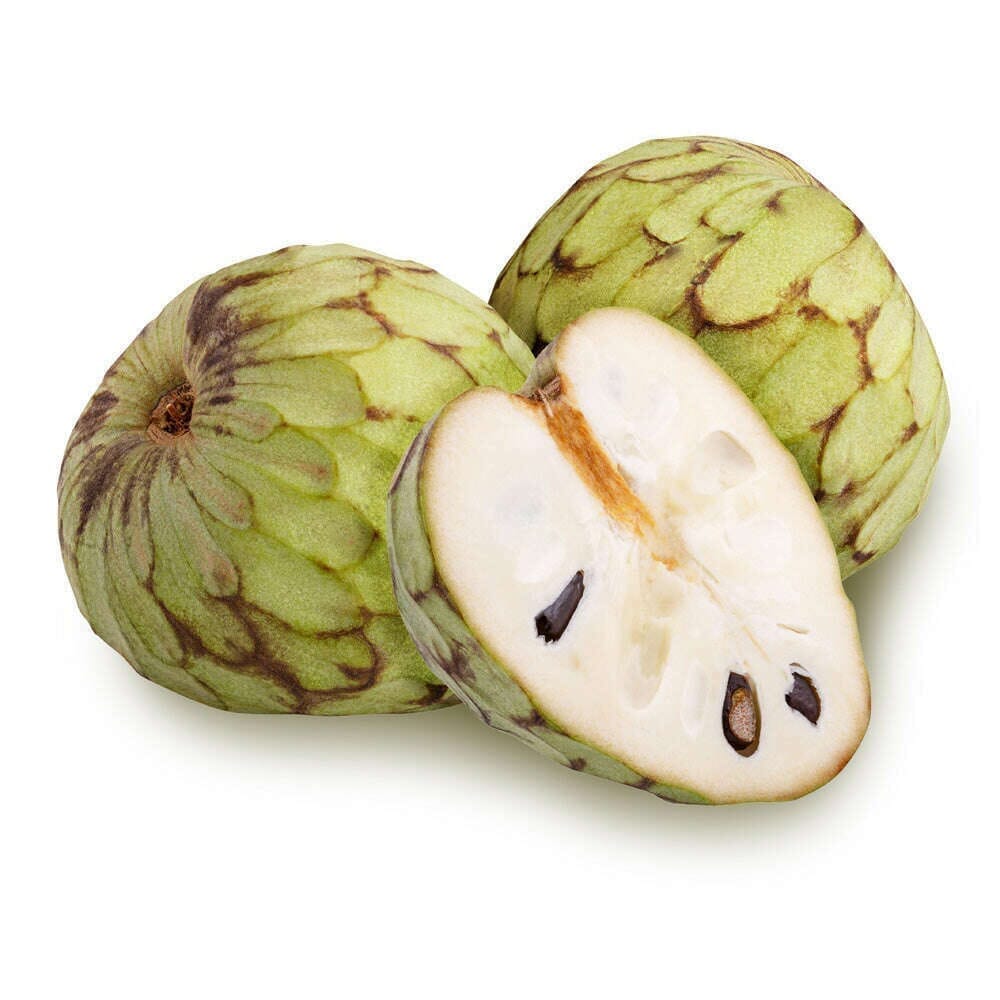 Der Rahmapfel entdecke die Köstlichkeit der Cherimoya