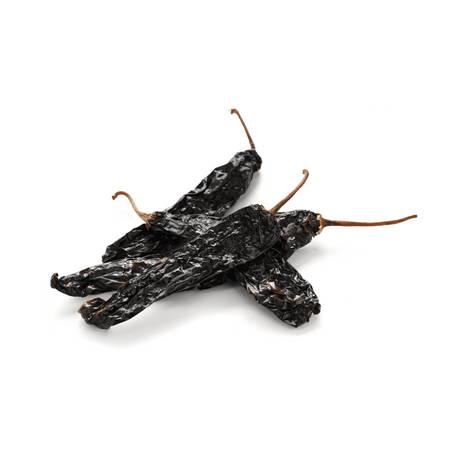 Getrocknete Pasilla Negro-Chilis - Obstwelt